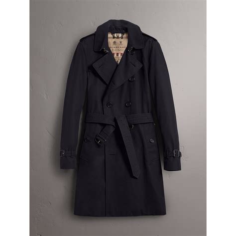 burberry sandringham trench stone|burberry trench coat men's navy.